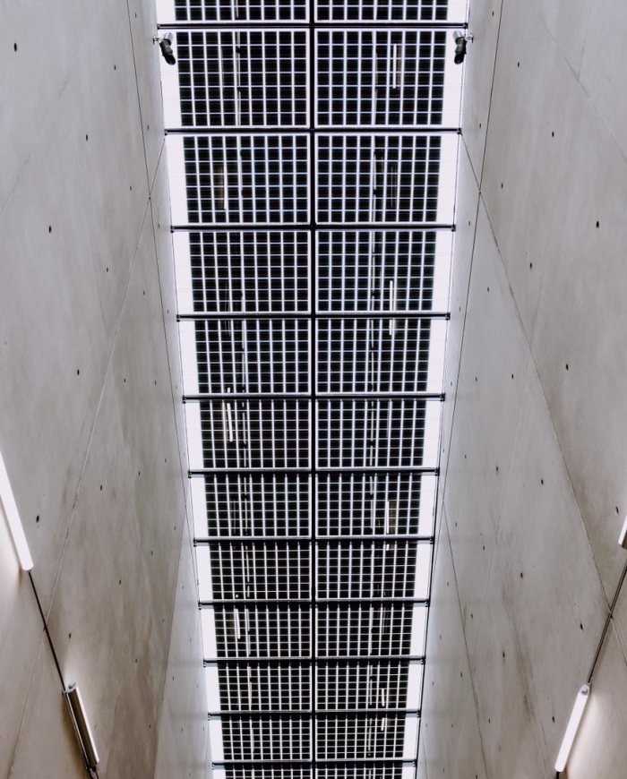 Lighting grid overhead